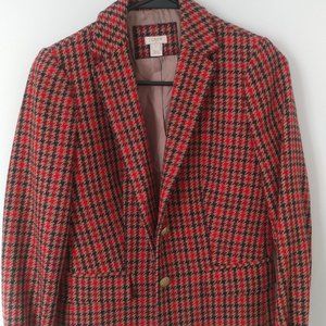 J. Crew Regent Houndstooth Blazer